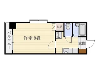 パール・88番館【9階】の間取り