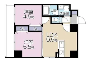 エルヴィータ川崎【6階】の間取り