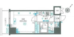 フェニックス伊勢佐木町弐番館【3階】の間取り
