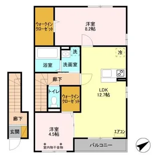 スピカ【2階】の間取り