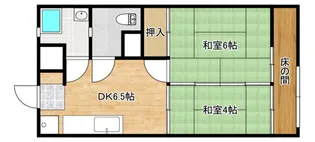 第一津広ビル【4階】の間取り