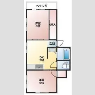 MOMO701【3階】の間取り