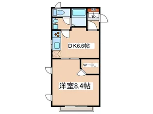 Bay Bell Yamate【2階】の間取り