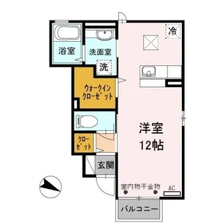 ラ・フォレスタ【1階】の間取り