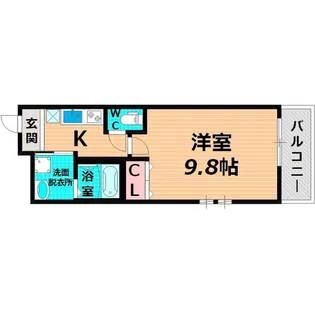フジパレス太子橋II番館【3階】の間取り