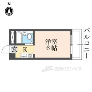 プリエール名神尼崎【11階】の間取り
