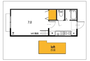ポルト97【1階】の間取り