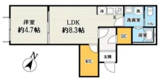 PLOUGH並木町【1階】の間取り