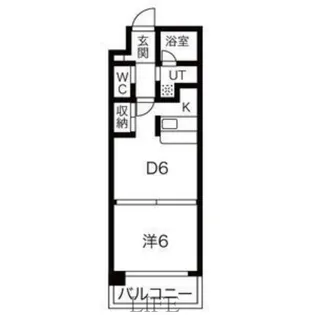 エリオ東札幌【1階】の間取り