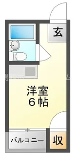 メゾンまどか【3階】の間取り