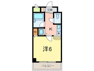サウザ-岡本【3階】の間取り