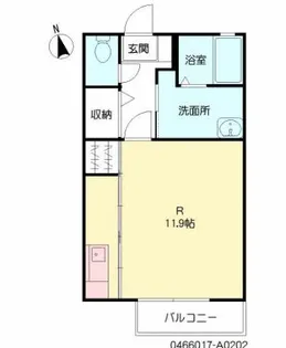 ディアスSAWADA II【2階】の間取り