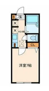 シェソワボヌール【1階】の間取り