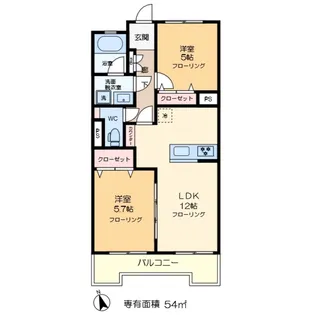 関屋ステーションハイツ【9階】の間取り