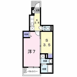 リッジモンド【1階】の間取り