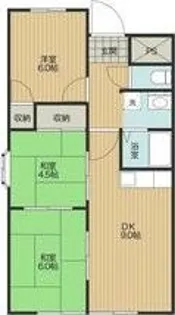 YHマンション【4階】の間取り