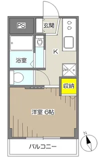ニューセイコー【2階】の間取り
