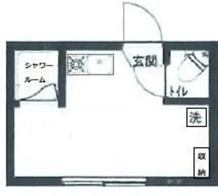 アーバンプレイス早稲田コア【1階】の間取り