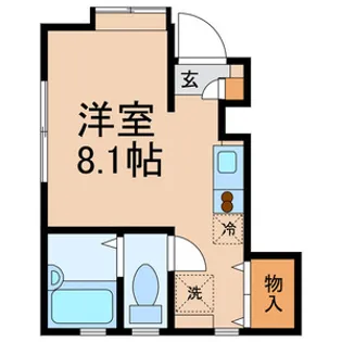 Laule a妙典【1階】の間取り