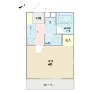 ラピスイケダ【2階】の間取り