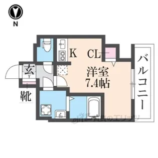 ONLYONE伊丹中央【3階】の間取り