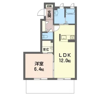 コンフォールコート【1階】の間取り