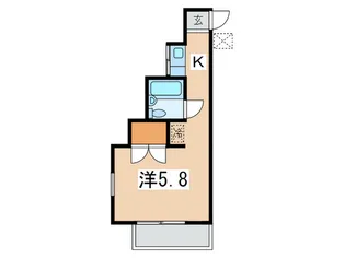 ウェルサイド上大岡【1階】の間取り