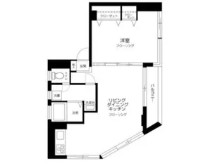キャラマス千石【3階】の間取り