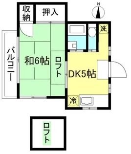 ホワイトスペース【2階】の間取り