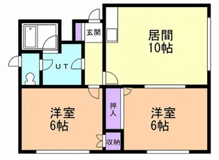 ラークヒル2・3【3階】の間取り