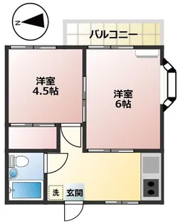 ピアー・クインツ【1階】の間取り