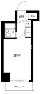 プライムステイ築地【11階】の間取り