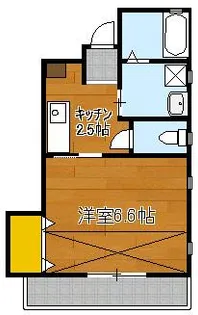 サンハイツA【2階】の間取り