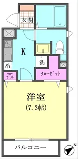 アプローズ南大井【2階】の間取り