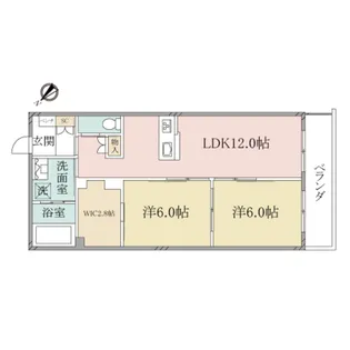 (シニア限定)へーベルヴィレッジ淵野辺II~紡ぎ野~【1階】の間取り