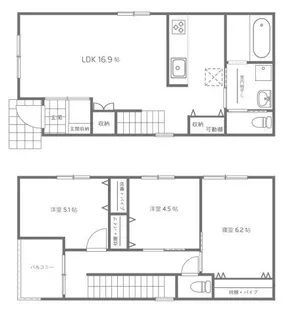 PLANO矢賀の間取り