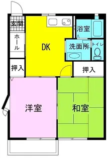 カサベルテ【2階】の間取り
