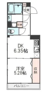 南砂グリーンゲート【3階】の間取り