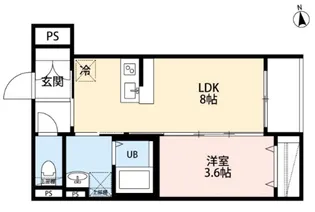robot home 舎人公園【2階】の間取り