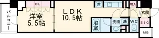ドゥーエ早稲田【6階】の間取り