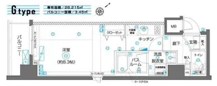 ZOOM横濱EAST【9階】の間取り