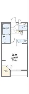 レオパレスアルピナ【2階】の間取り
