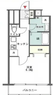 池袋グリーンコーポ【2階】の間取り