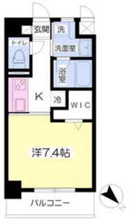 ヴェルドミール鷹取【2階】の間取り