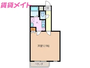 サンガーデン【3階】の間取り