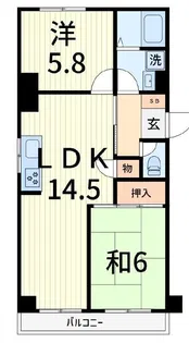 D;sVARIE 亀有レジデンス【5階】の間取り
