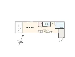 MELLAS葛西【3階】の間取り