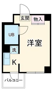 ブライトウエスト江田【2階】の間取り