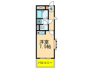 パ-クサイドヴィラ【1階】の間取り