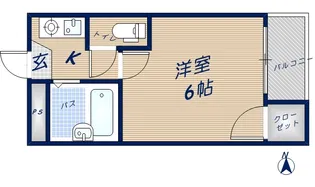 奈良パークヒルズ【1階】の間取り